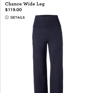 Cabi Chance wide leg navy pants XL